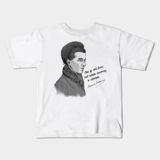 Beauvoir Quote Kids T-Shirt